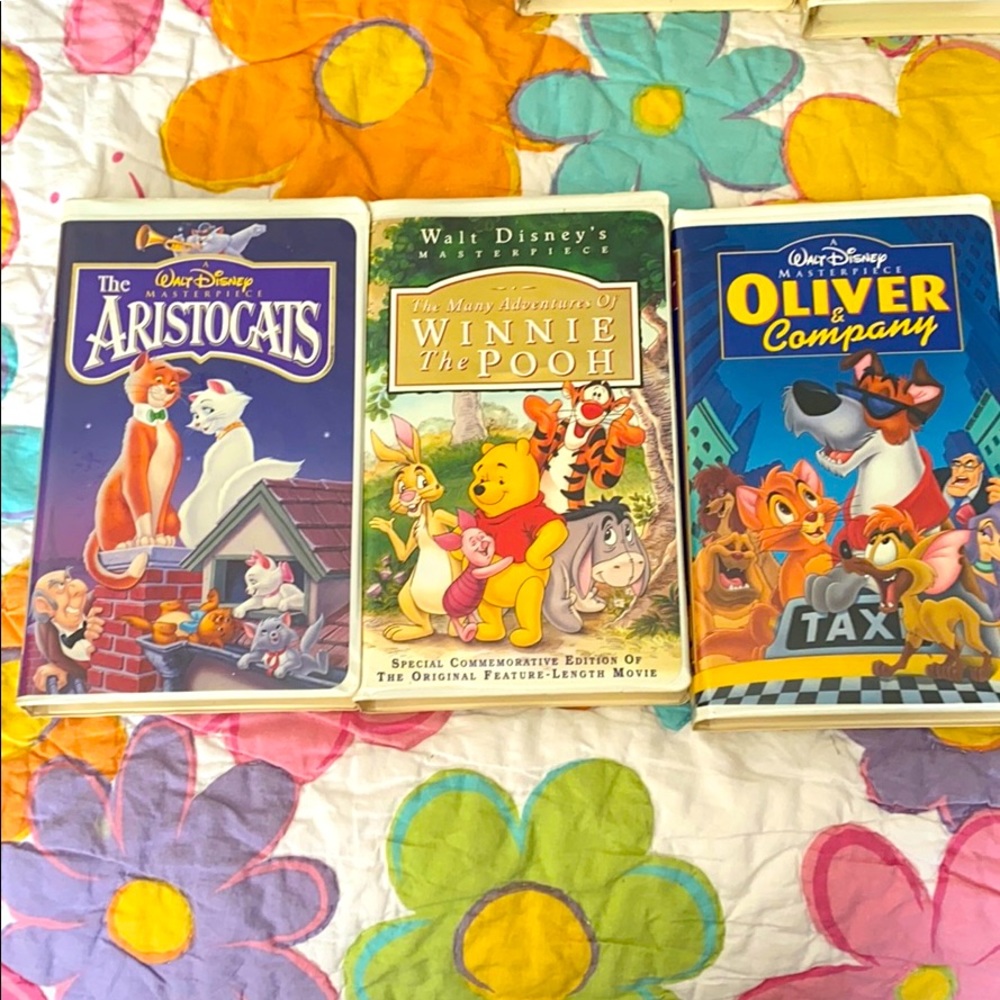 Disney Masterpiece Collection VHS SET OF 3
